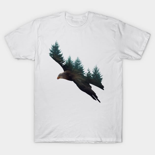 Eagle T-Shirt by GabbisDesign